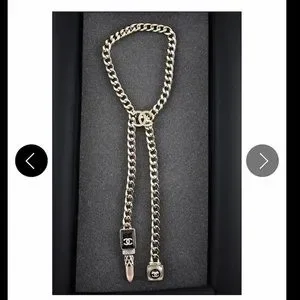 NWT Chanel 22C Cuban Link lipstick & CC Belt in 80 CHANEL | Accessories | Nwt Chanel 22c Cuban Link Lipstick Cc  main image 4